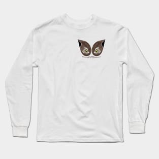 Northern Pygmy Owl Eyes Long Sleeve T-Shirt